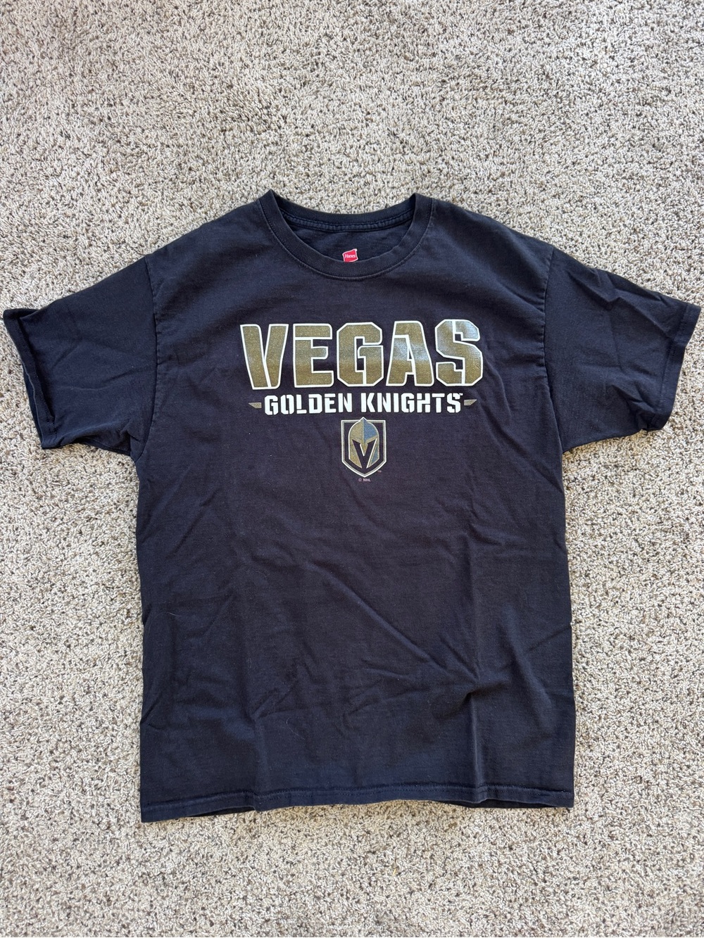 Vegas Golden Knights Kids' Black Graphic Tee
